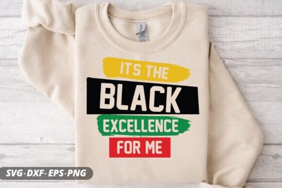 Black Excellence for Me-SVG: A Bold Graphics Asset for Crafts