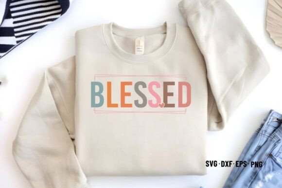 Blessed - SVG: A Versatile Graphic for Crafts and Design
