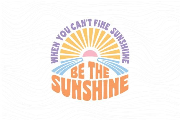 Boho Retro Summer Beach SVG for Embroidery