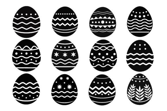 Easter Egg Svg Design: A Versatile Graphics Asset for Crafts
