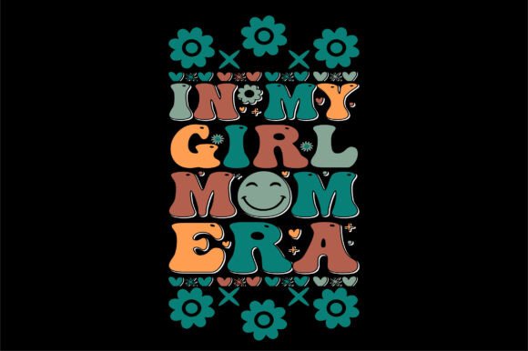 In My Girl Mom Era Groovy Key Chain
