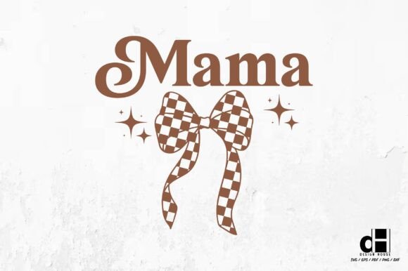 Mama-Western Mother's Day PNG SVG for Graphics and Crafts