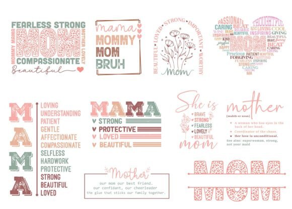 Mother's Day SVG PNG Design Bundle Review