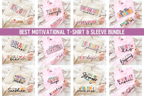 Review: Motivational Sleeve SVG PNG Bundle for Crafters