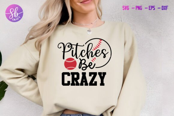 Review: Pitches Be Crazy Baseball Shirt Svg for Crafts