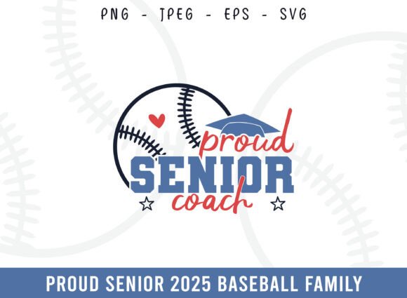 Review: Proud Senior 2025 Baseball Coach SVG